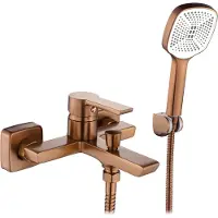 REA Badewannenarmatur ARGUS Brush Copper