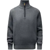 Pinewood Philip Knitted Sweater d.grey melange (423) M