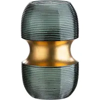 Gilde Glas Vase "Opal"