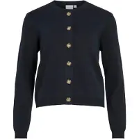 Vila Strickjacke "VIOSTRIA O-NECK L/S CARDIGAN - NOOS"