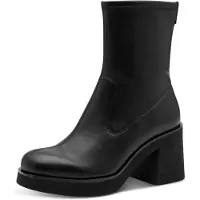 Tamaris Damen Stiefeletten 1-25313-45 001 Farbe: Schwarz Größe: 40