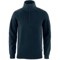 Fjällräven Pullover Övik Lite Half Zip Herren Navy-XXL