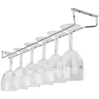 Beaumont Glasaufhängung Glasbügel 61cm Chrom