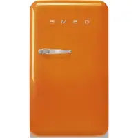 Smeg FAB10ROR6 Kühlschrank mit Gefrierfach Freistehend 122 l D Orange