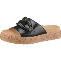 Gabor Pantolette Damen Hausschuihe Sandalen Sandaletten schwarz 42