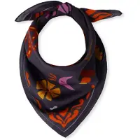 BONNIE STUDIOS Damen Schals Navy Mixed Scarf - Antraciet - Größe ONESIZE