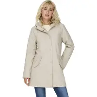 ONLY Regenjacke Sally 15206116 Beige Regular Fit