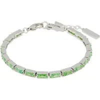 Lacoste Tennisarmband mit grü nen Kristallen Duchess 2040500