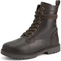 Travelin' Leder-Boots "Kafjord" in Braun - 39