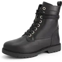 Travelin' Leder-Boots "Kafjord" in Schwarz - 40