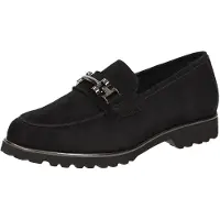 Sioux 41350 MEREDIT-752-H, Slipper & Mokassin in Schwarz für Damen, Größe 43