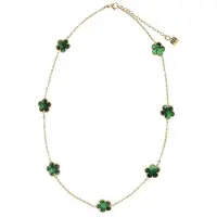 Manfield Grüne Blumen-Kette | Größe Onesize