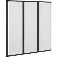 vidaXL -BAD -Bildschirm 3 Paneele falten 117 x 120 cm falten