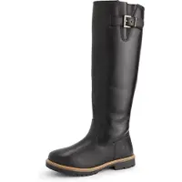 Travelin' Leder-Stiefel "Dannemare" in Schwarz - 40