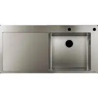 Hansgrohe 43307800 Einbauspüle 450 mit Abtropffläche