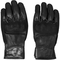 Belstaff Clinch Wasserdichte Schwarze Handschuhe Größe M