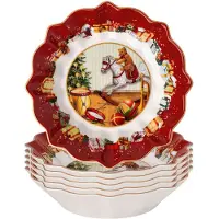 Villeroy & Boch Schale "Schalen "Geschenke" Toy's Fantasy ø 16,6 cm 6er Set bunt", bunt, L:16,6cm, Schüsseln, Schale