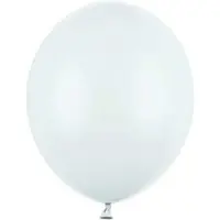 Party Deco Strong Balloons 12 cm, Pastel Light Misty Blue (1 pkt / 100 pc.)