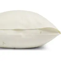 Yumeko Kissenbezug Baumwollsatin 40x80 Weiß - Eco, Bio & Fairtrade