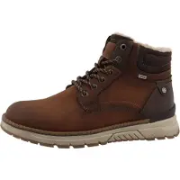 Tom Tailor Schnürstiefel Braun