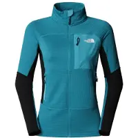 The North Face Damen Polartec Powergrid Stormgap Jacke (Größe S, tuerkis)