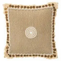 J-Line Kissen COUSSIN PIECES IBIZ CO BLA/BEI (46x46x4.5cm) herren