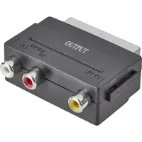 Speaka Professional Speaka SCART Cinch Adapter Output