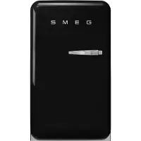 Smeg 50s Style Fab10l Eintüriger Kühlschrank Durchsichtig 122L / EU Plug 220V Durchsichtig 122L