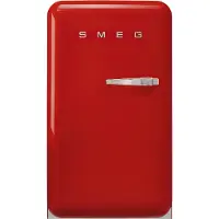 Smeg 50s Style Fab10lr Eintüriger Kühlschrank Rot 122L / EU Plug 220V Rot 122L