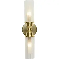 Searchlight Wandlampe Imperial, dimmbar, messing / gold, für Badezimmer, Metall, Wandleuchte, Wandlampe Bad