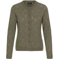 Oxmo Strickjacke OXSinva in Grün | Gr.: XXL