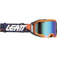 Leatt Fahrradbrille Velocity 5.0 Mtb Brille Iriz Jungle 26% Farbe Orange/Schwarz/Blaues Glas Multicolor Spiegel