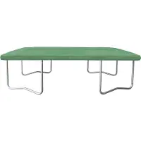 Salta Rechteckige trampolin abdeckplane Pro Schwarz/Grau 244 x 396 cm