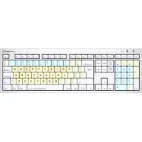 Logickeyboard Dyslexie Keyboard ALBA UK (MAC) (LKB-DYSLEX-CWMU-UK)