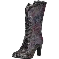 LAURA VITA High-Heel-Stiefel "Stiefel Leder/Textil"