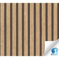 Living Walls Vliestapete "DesignDrop vorgeleimte Tapete Holzpaneele Braun Beige Holzoptik" matt strukturiert Vliestapete vorgekleistert floral für Schlafzimmer Wohnzimmer Küche