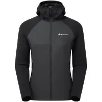 Montane F Sirocco Lite Hoodie, Zwischenschicht, Damen, schwarz