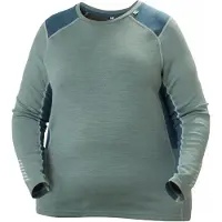 Helly Hansen Lifa Merino Midweight Crew Plus, Damen, cactus