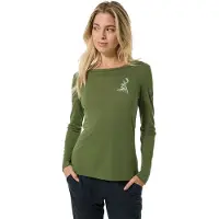 Super.natural Women's Charming Deer Long Sleeve Pullover