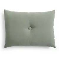 HAY Zierkissen Dot Cushion Linen Pine Green (45 x 60 cm)