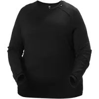 Helly Hansen Lifa Merino Midweight Crew Plus, Damen, schwarz