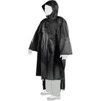 Tasmanian Tiger Tac Poncho, Regenumhang, Schwarz