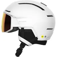 Salomon - Helm mit photochromatischem Visier / Schirm &ndash; Unisex &ndash; Driver Prime Sigma Photo Mips - Driver Prime Sigma Photo Mips White für