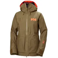 Helly Hansen Powderqueen 3.0, Skijacke, Damen, braun
