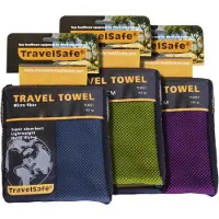 Travelsafe Reisestuch Mikrofaser L, lila