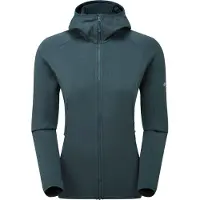 Montane F Protium Hoodie, Fleecejacke, Damen, dunkelgrün