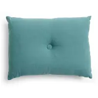 HAY - Dot Kissen Linen 60x45 cm (Petrol)