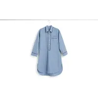HAY – Fineline Nachthemd Lang S/M (Blau)