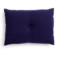 HAY Zierkissen Dot Cushion Linen Dark Blue (45 x 60 cm)