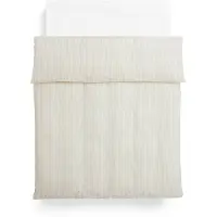 HAY – Fineline Bettbezug 140x200 cm (Elfenbein)